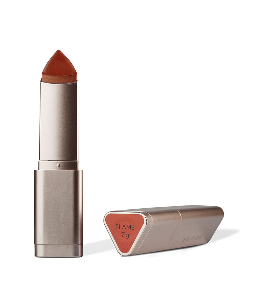 blush bastão océane glow blush stick edition flame