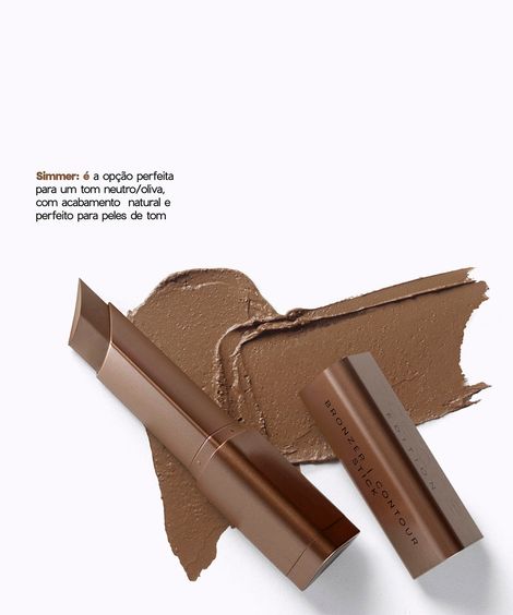 bronzer bastão océane bronzer contour stick edition simmer