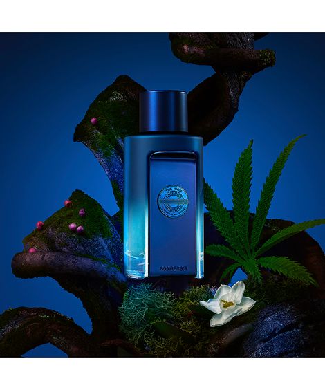 kit perfume masculino banderas the icon supreme eau de parfum intense for men 100ml e desodorante spray 24h 150ml