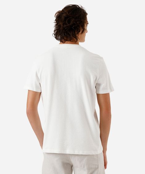 camiseta masculina de algodão rio de janeiro off white