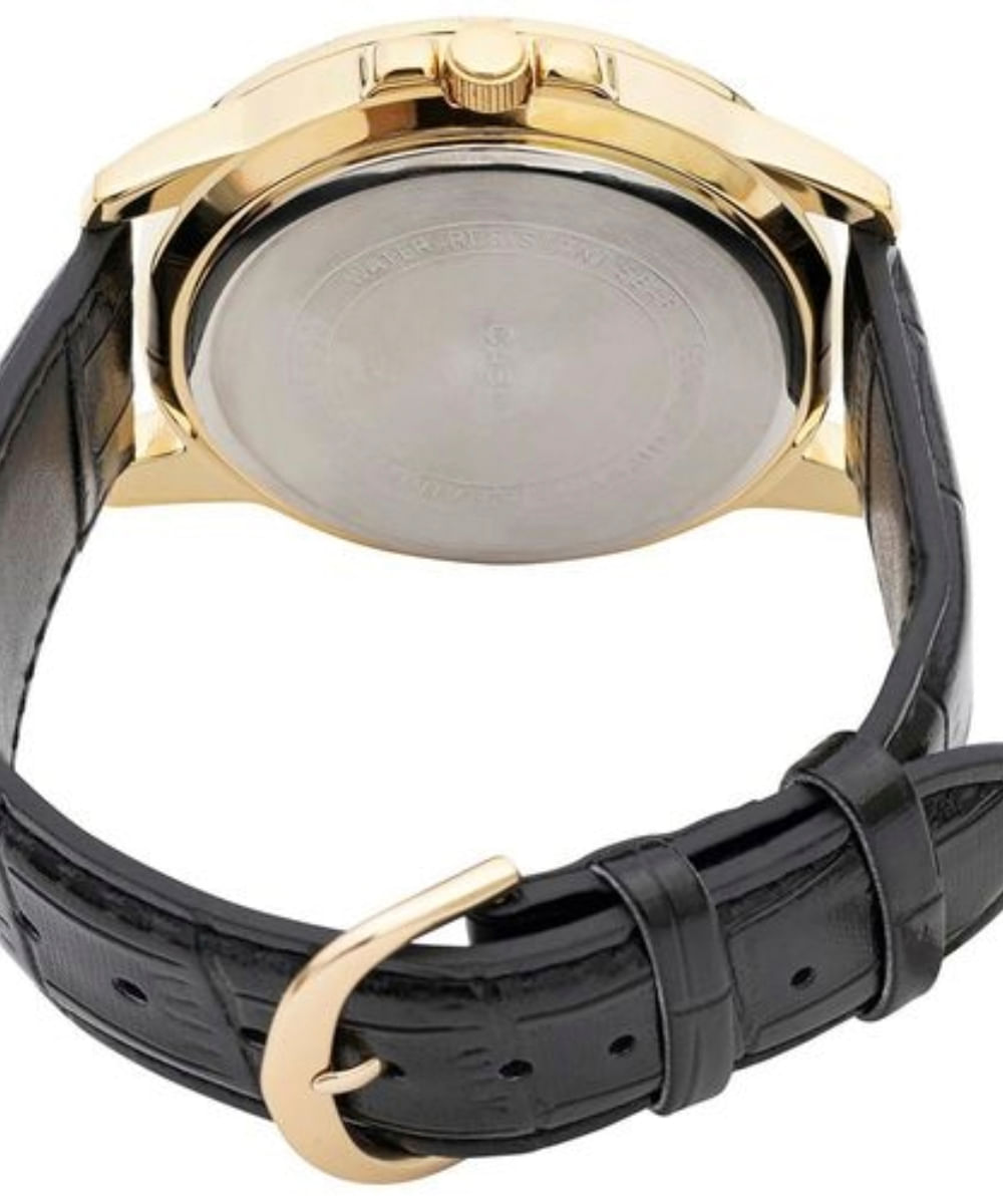 relógio masculino casio analógico calendário mtp vd01gl 1evudf dourado