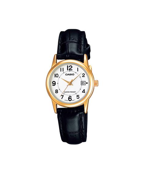 relógio masculino casio analógico ltp v002gl 7budf dourado