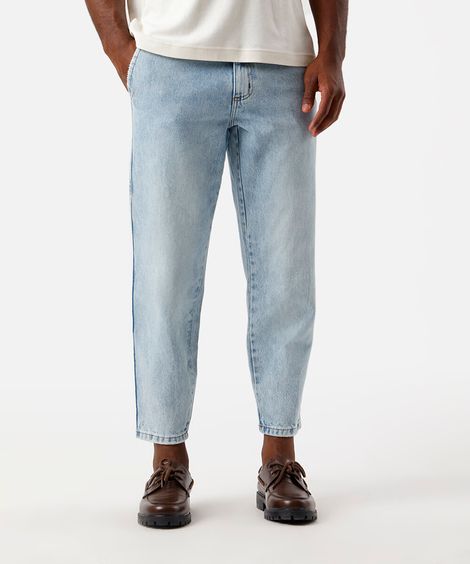 calça chino masculina jeans  azul
