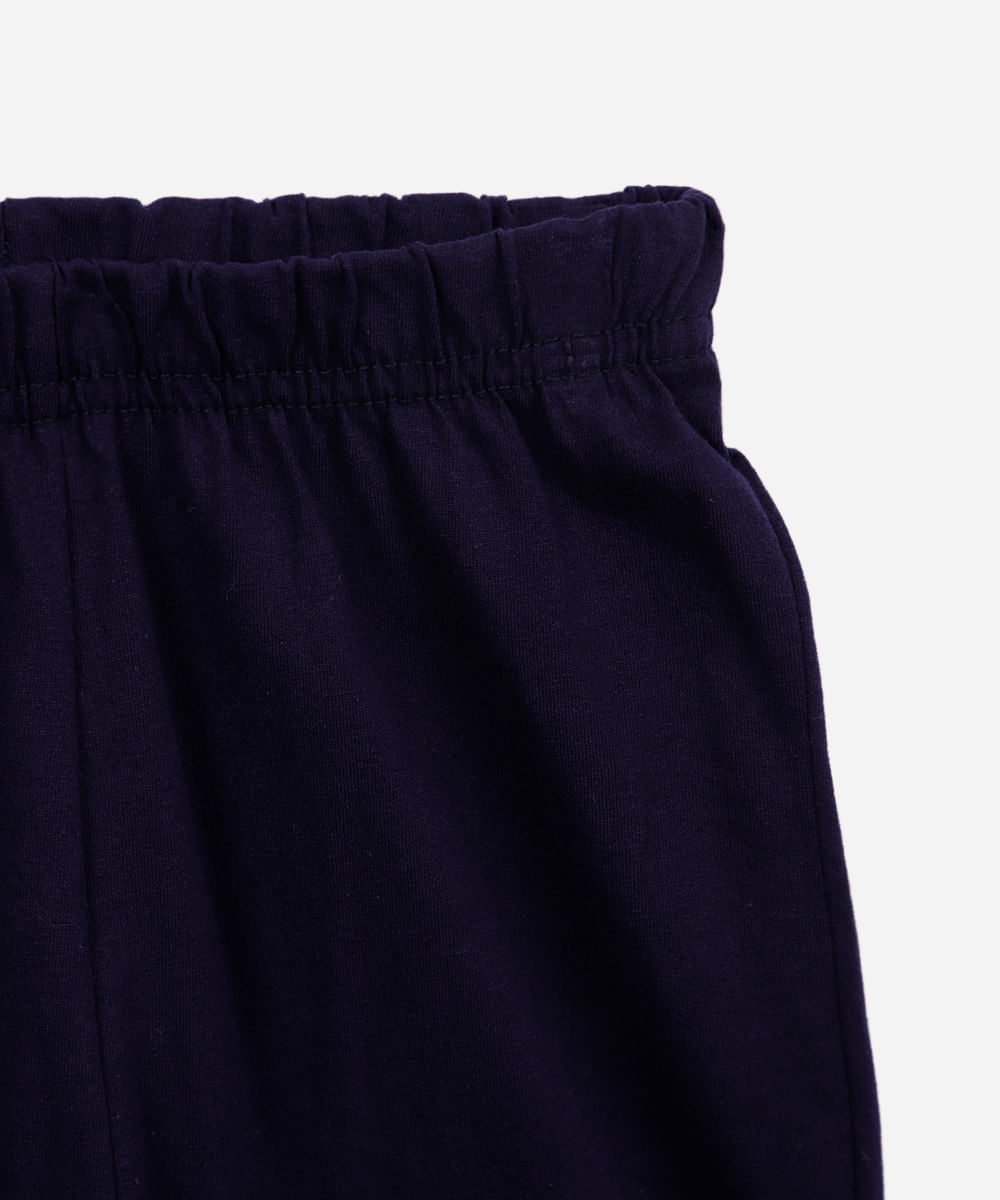 pijama curto infantil de algodão harry potter off white