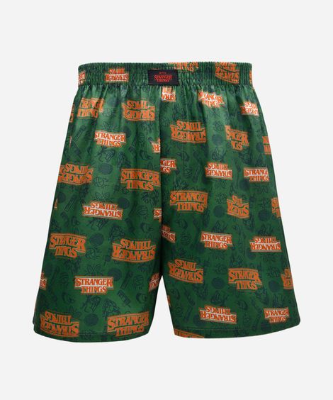 cueca samba canção de algodão stranger things colorida