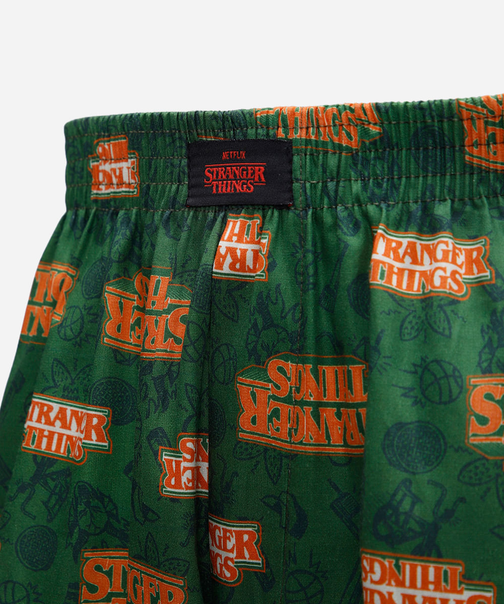 cueca samba canção de algodão stranger things colorida