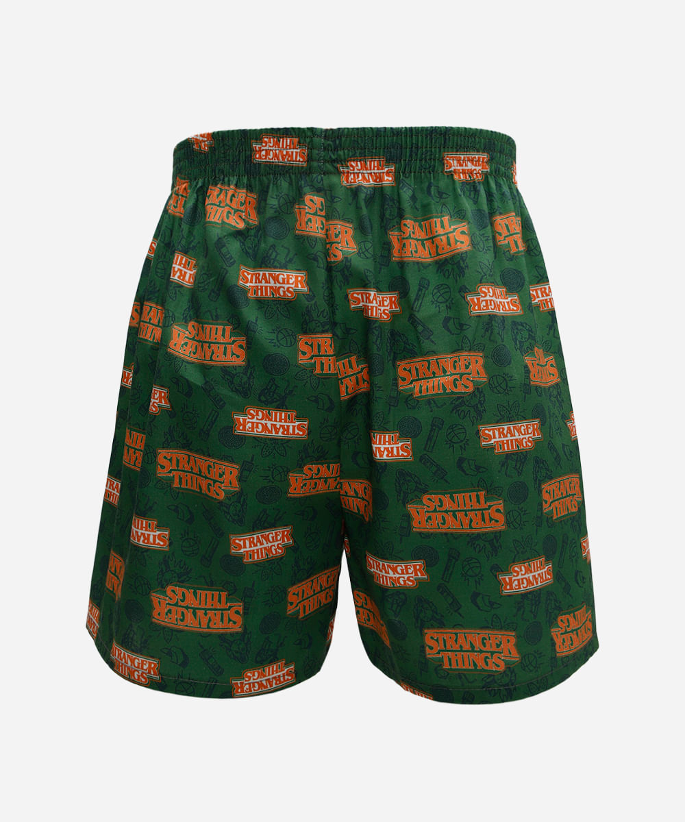 cueca samba canção de algodão stranger things colorida