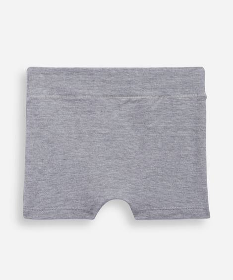 kit de 2 cuecas boxer infantis de algodão delrio colorido