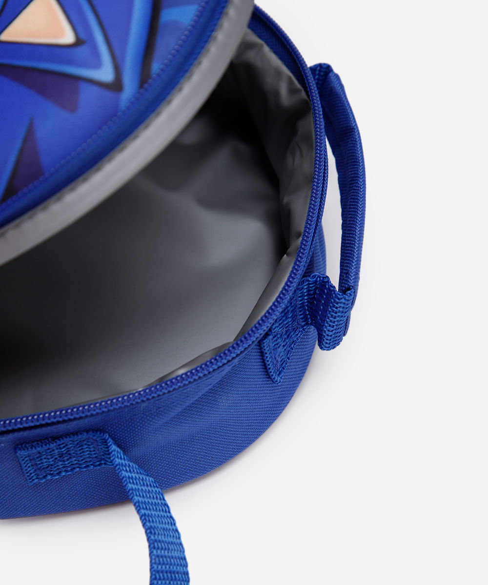 lancheira infantil sonic azul