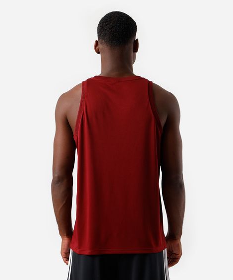 regata esportiva masculina texturizada vinho