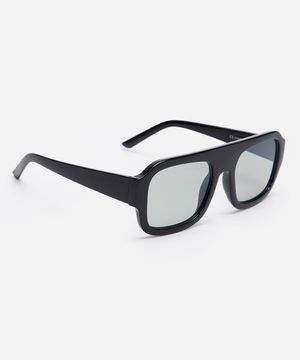 óculos de sol quadrado mindset preto