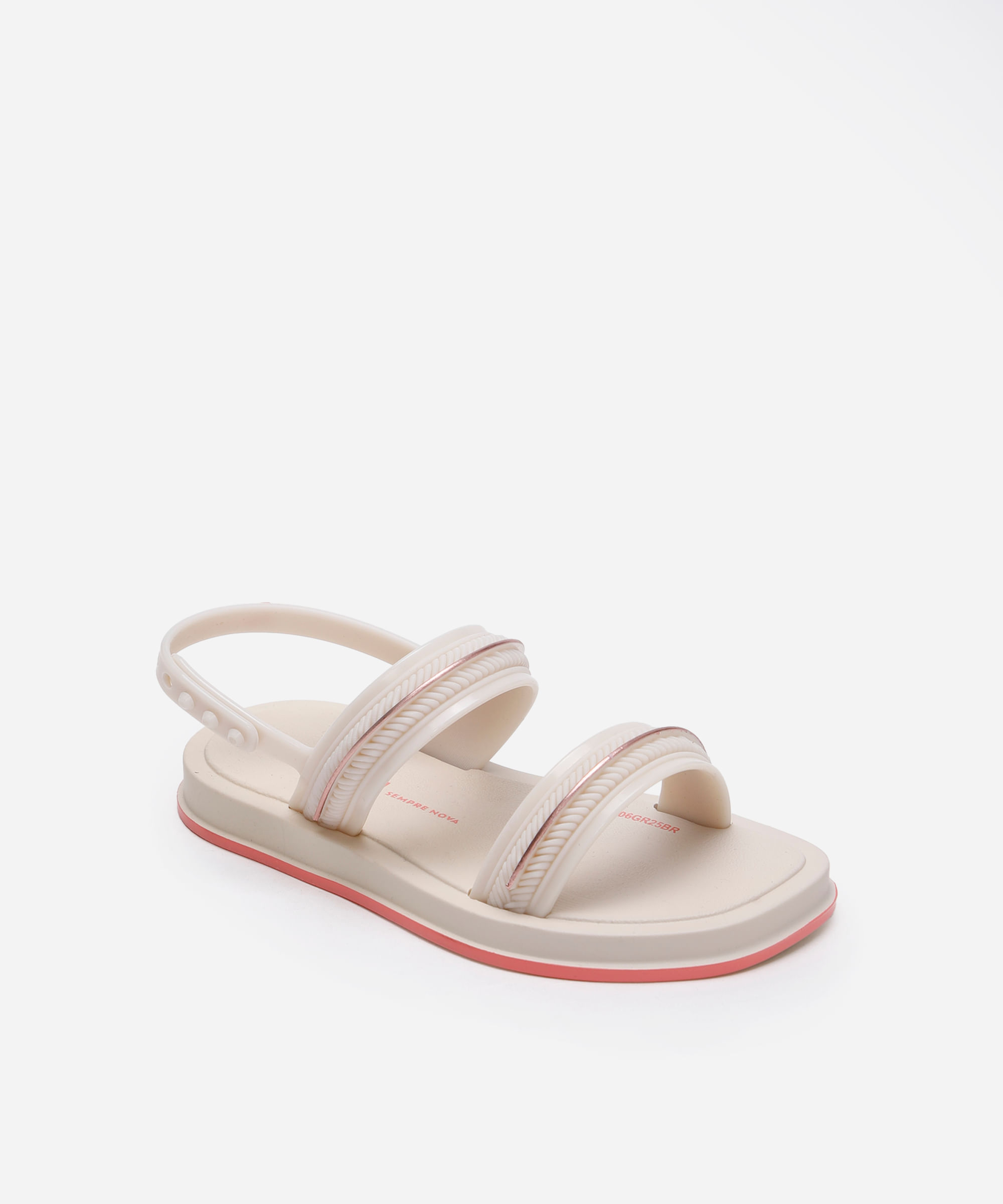sandália infantil ipanema glow bege