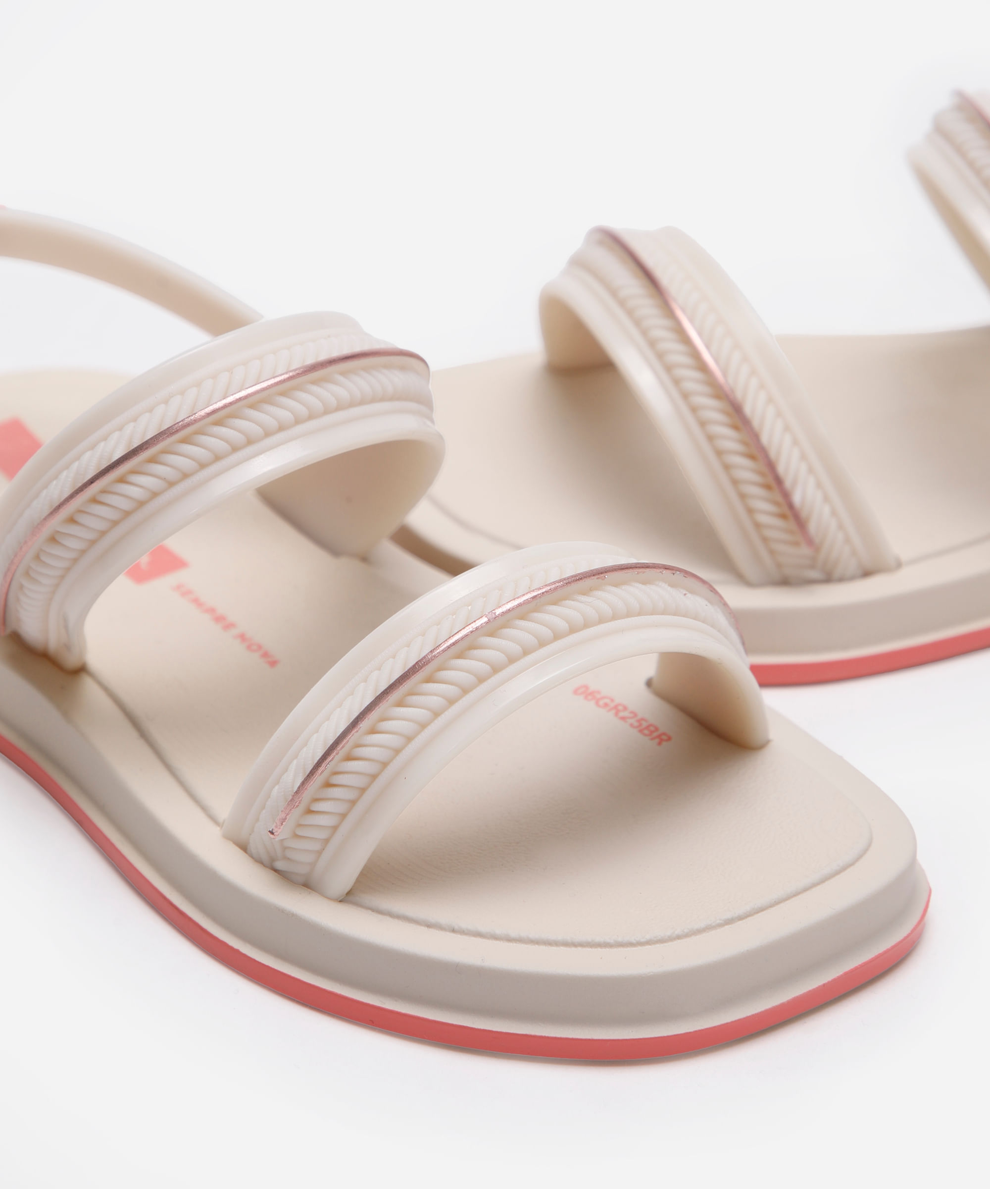 sandália infantil ipanema glow bege