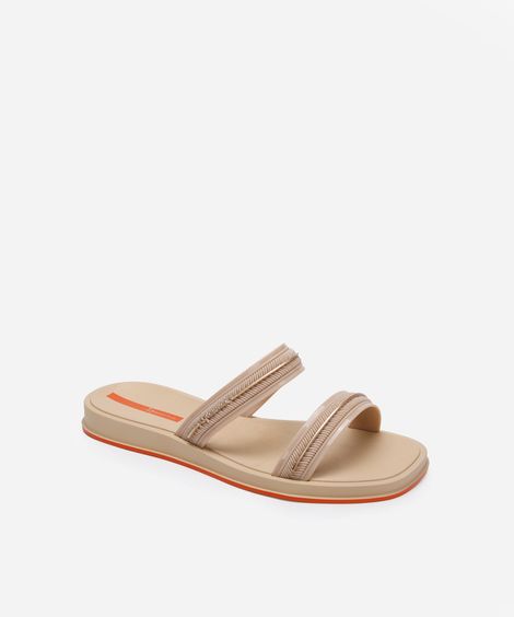 chinelo slide ipanema glow  bege