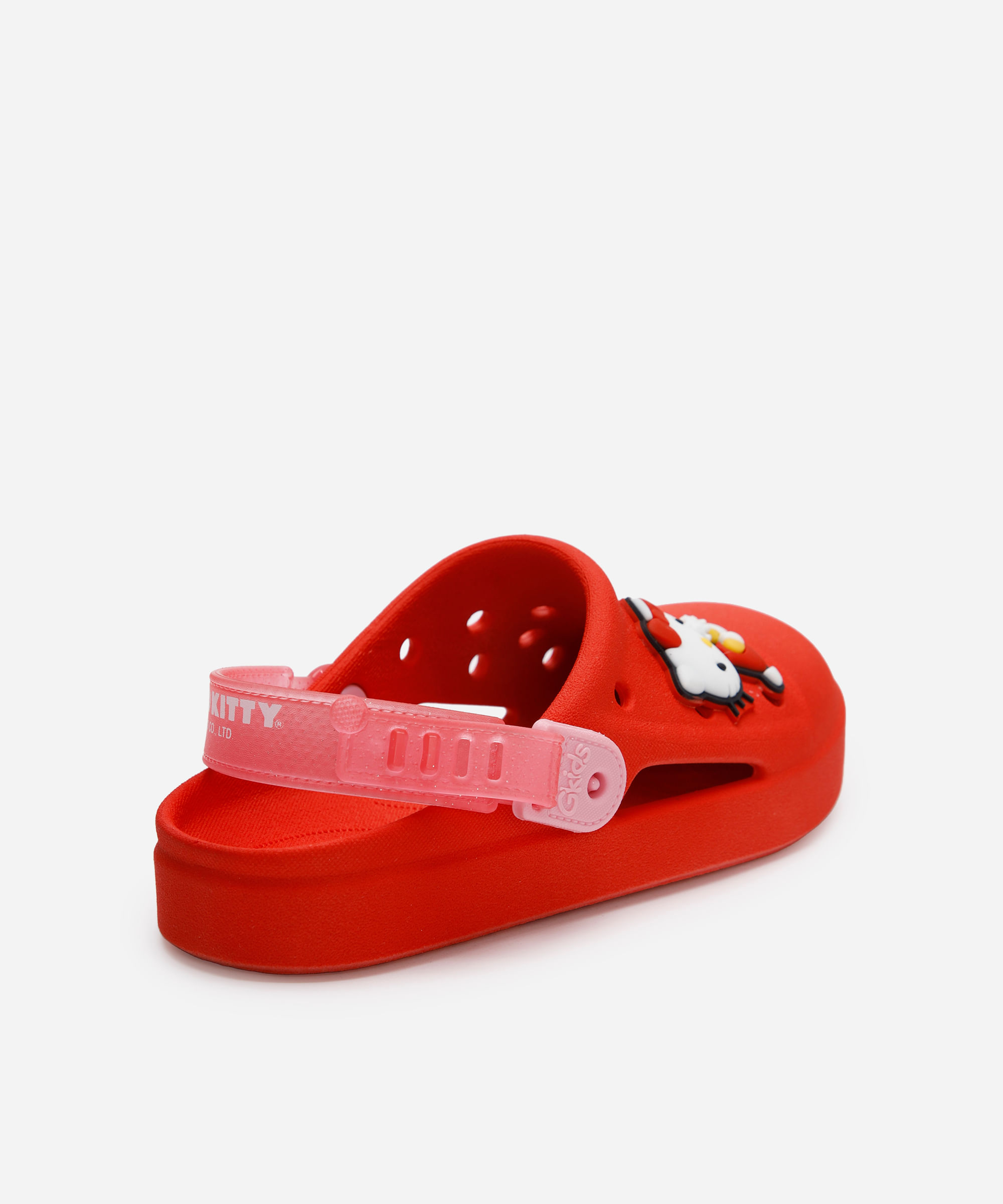 babuche infantil hello kitty grendene vermelha