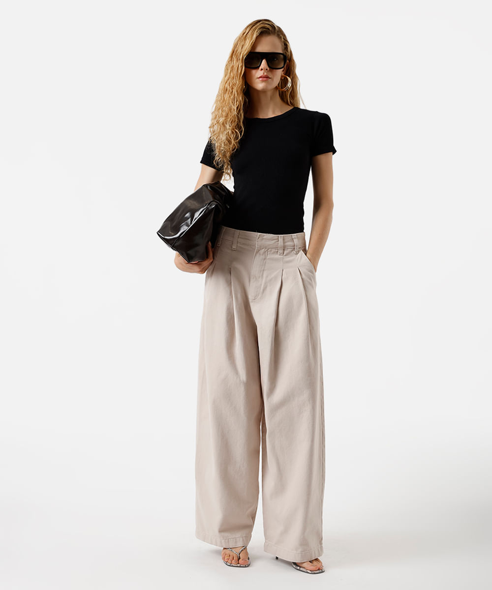 blusa baby look feminina de poliamida básica canelada preta