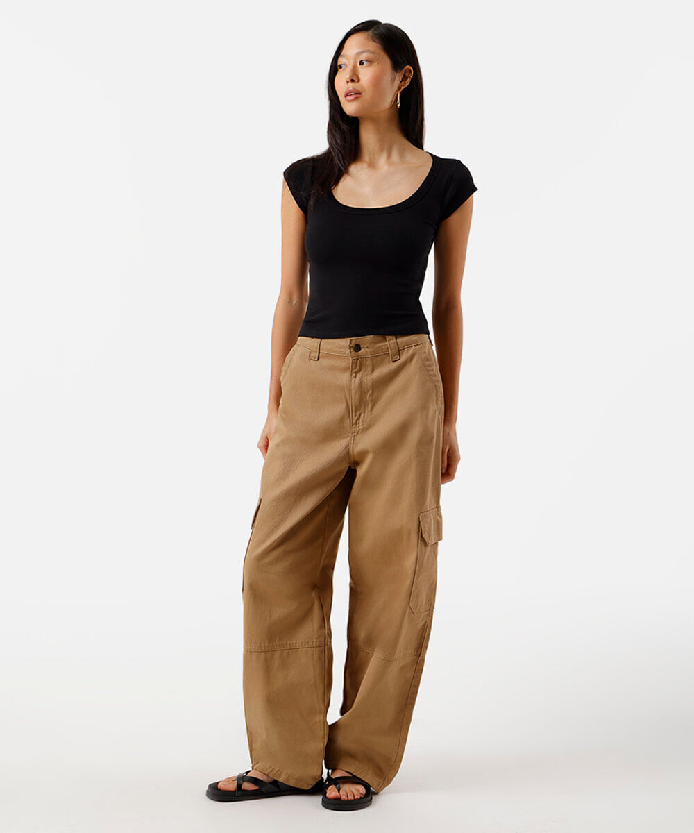 blusa baby look feminina de algodão canelada básica preta