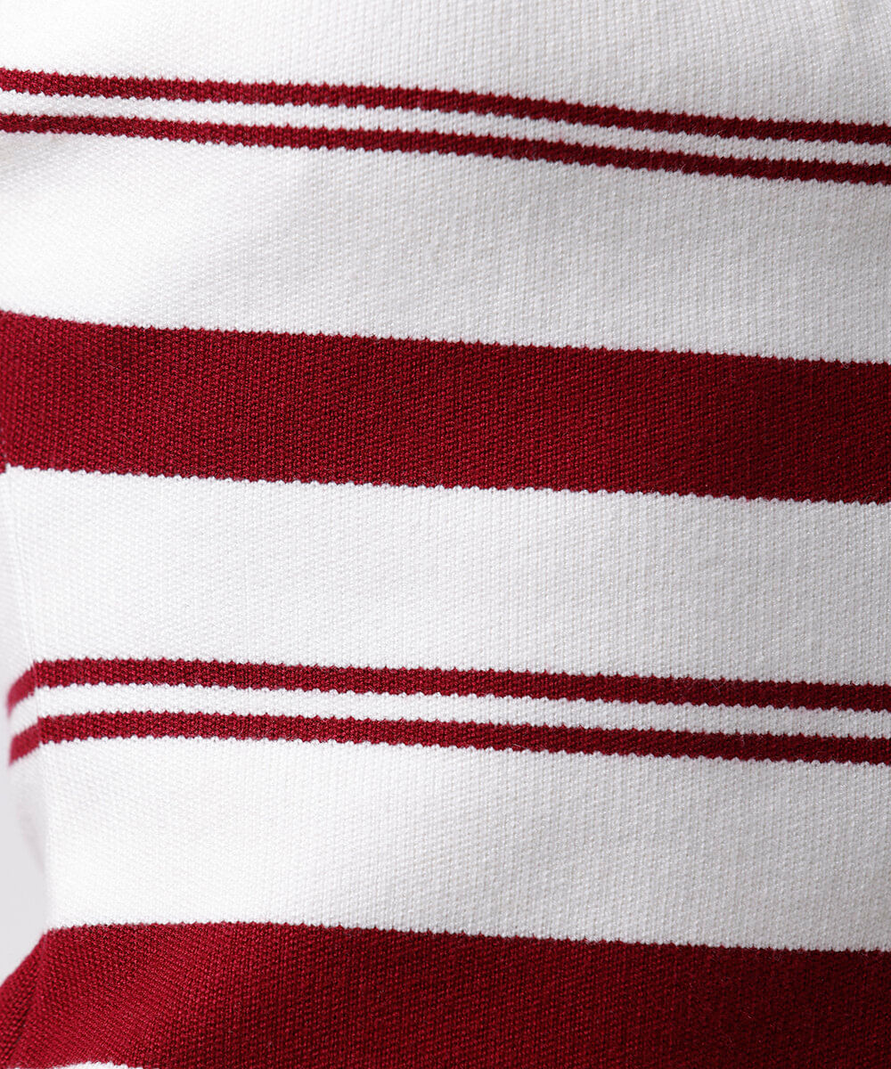 blusa sem alça feminina de tricot listrada mindset colorida