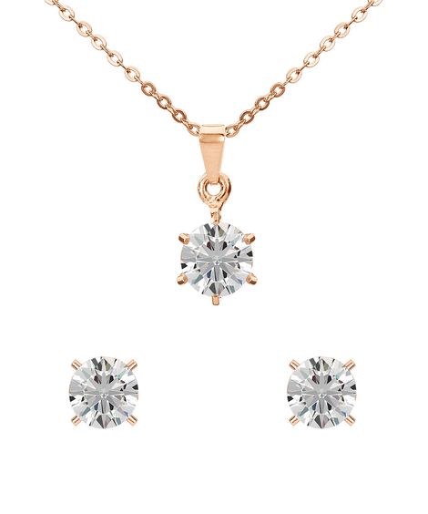 kit relógio feminino champion analógico cn26626e rosa