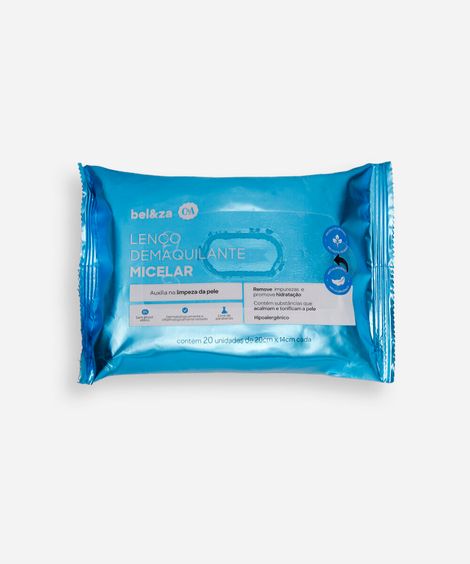 lenço de limpeza facial micelar beleza cea