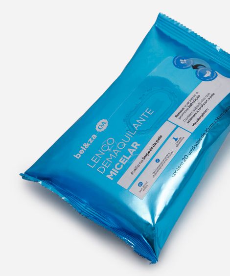lenço de limpeza facial micelar beleza cea