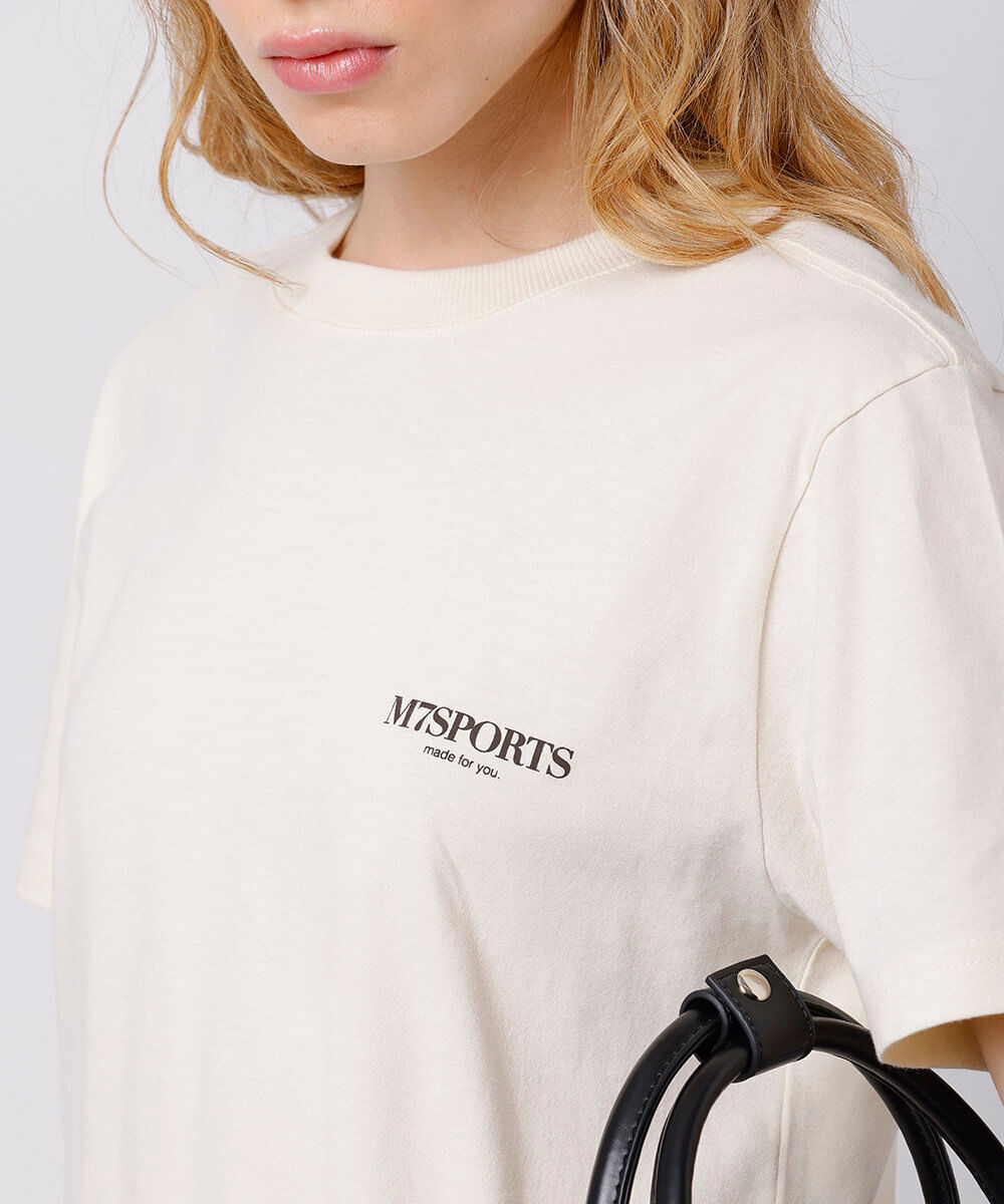 camiseta feminina de algodão mindset sport bege