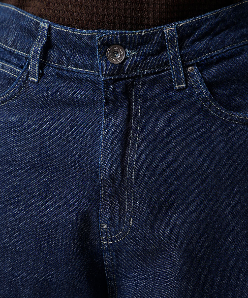 bermuda jorts masculina jeans azul