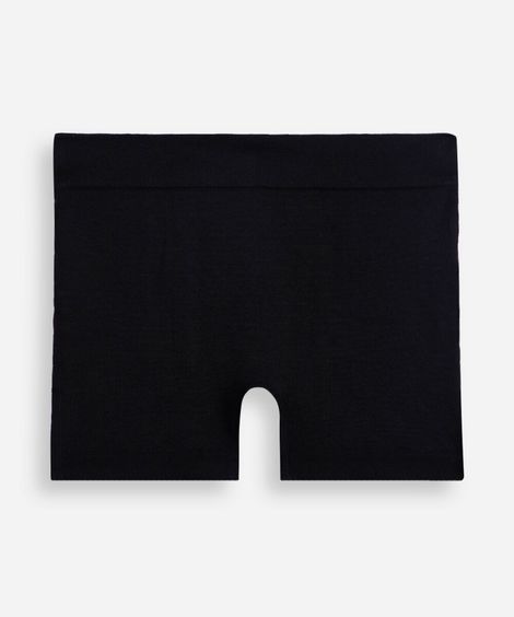 cueca boxer infantil de poliamida preta