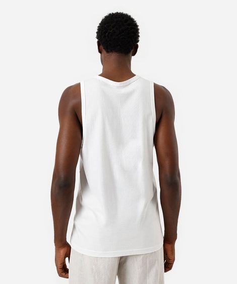 regata básica masculina de algodão