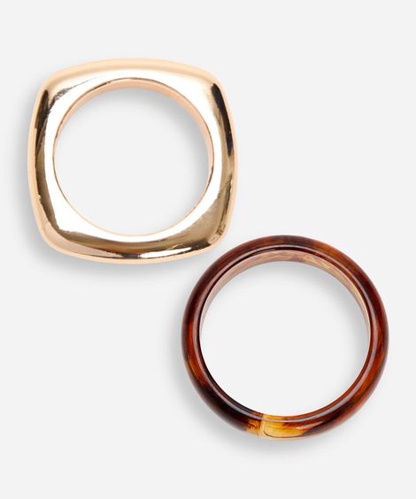 kit de 2 braceletes mindset colorido