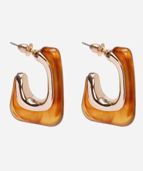 brinco argola tartaruga mindset colorido