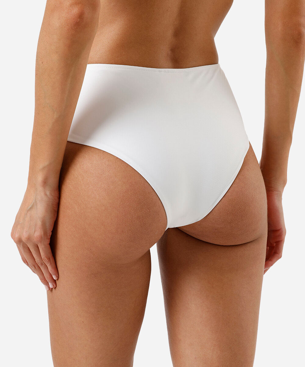 biquíni calcinha hot pant feminino off white