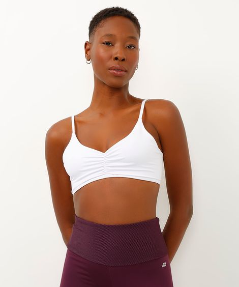 top decote coração alça fina cea sports branco