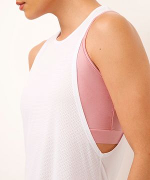 regata cavada com abertura esportiva ace - branco