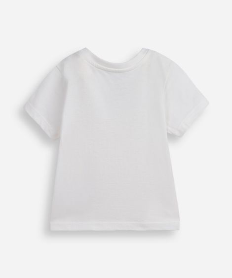 Camiseta infantil Hello Kitty off white