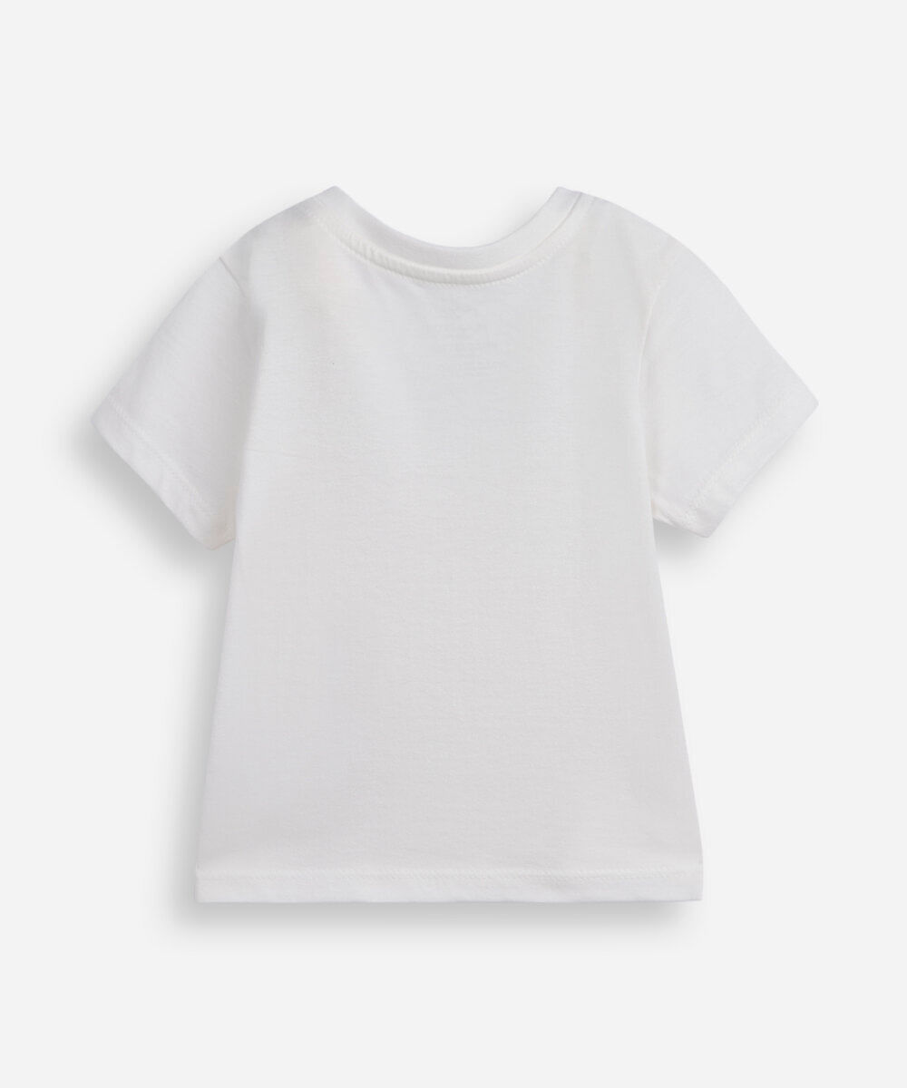 Camiseta infantil Hello Kitty off white