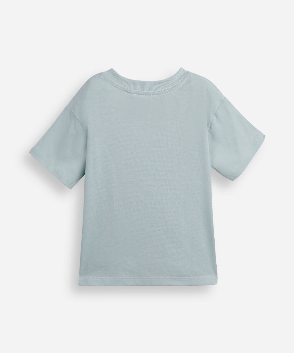 camiseta infantil de algodão simba verde