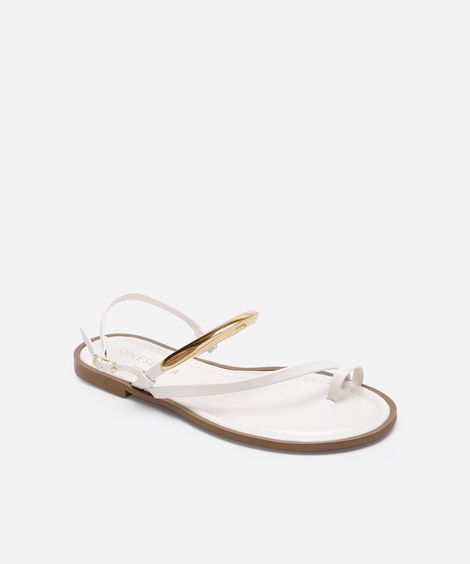 rasteirinha tiras finas oneself off white