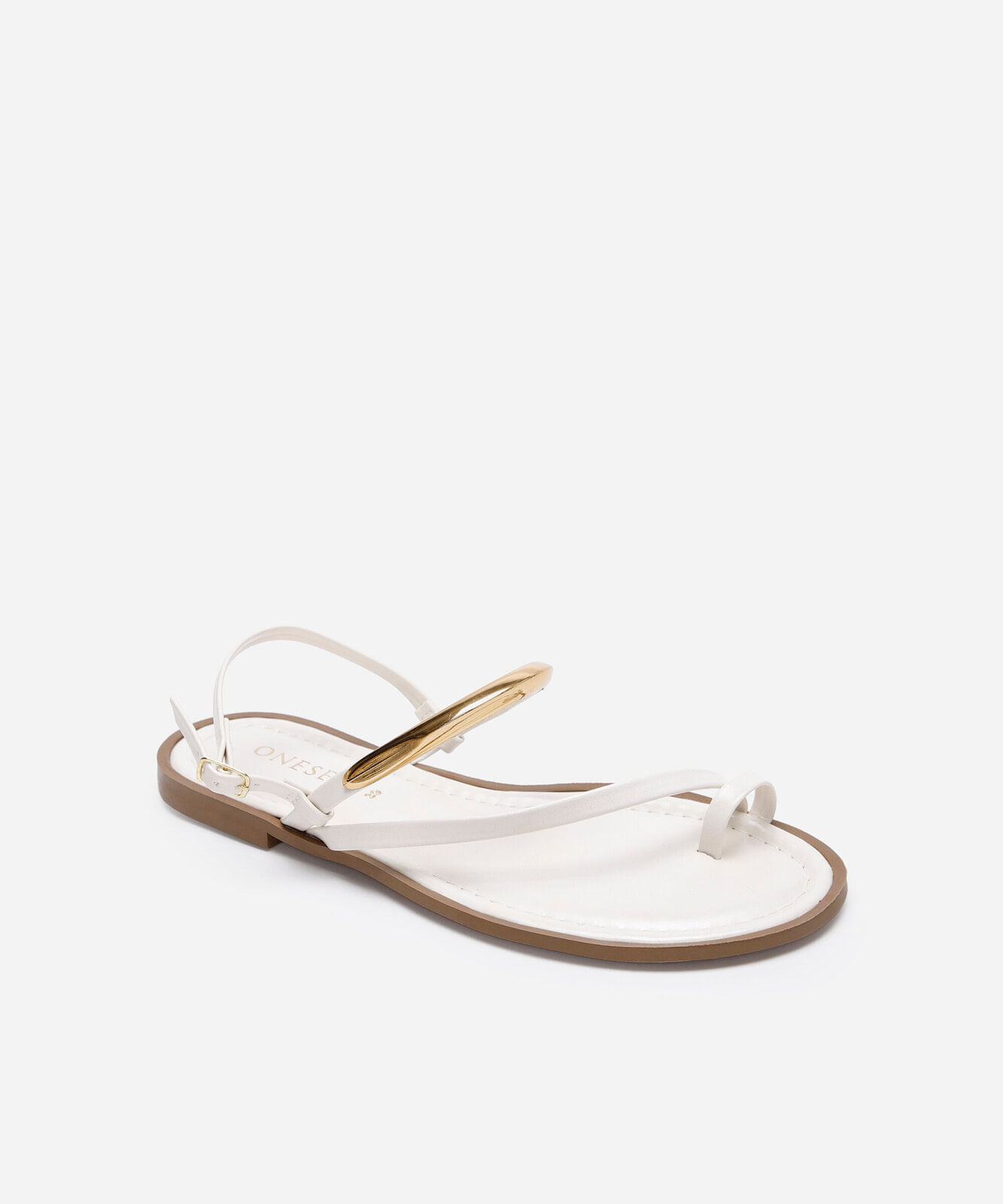 rasteirinha tiras finas oneself off white