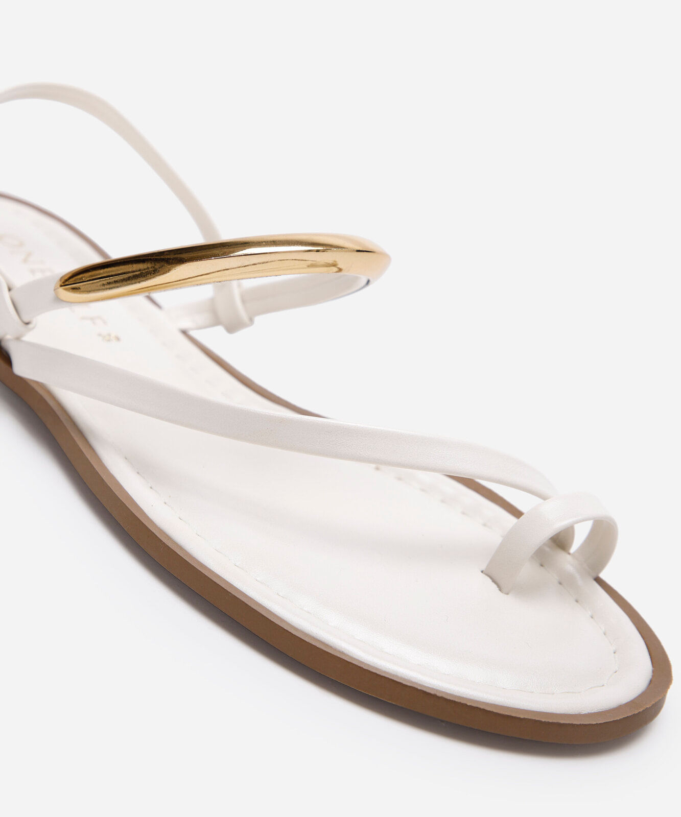 rasteirinha tiras finas oneself off white