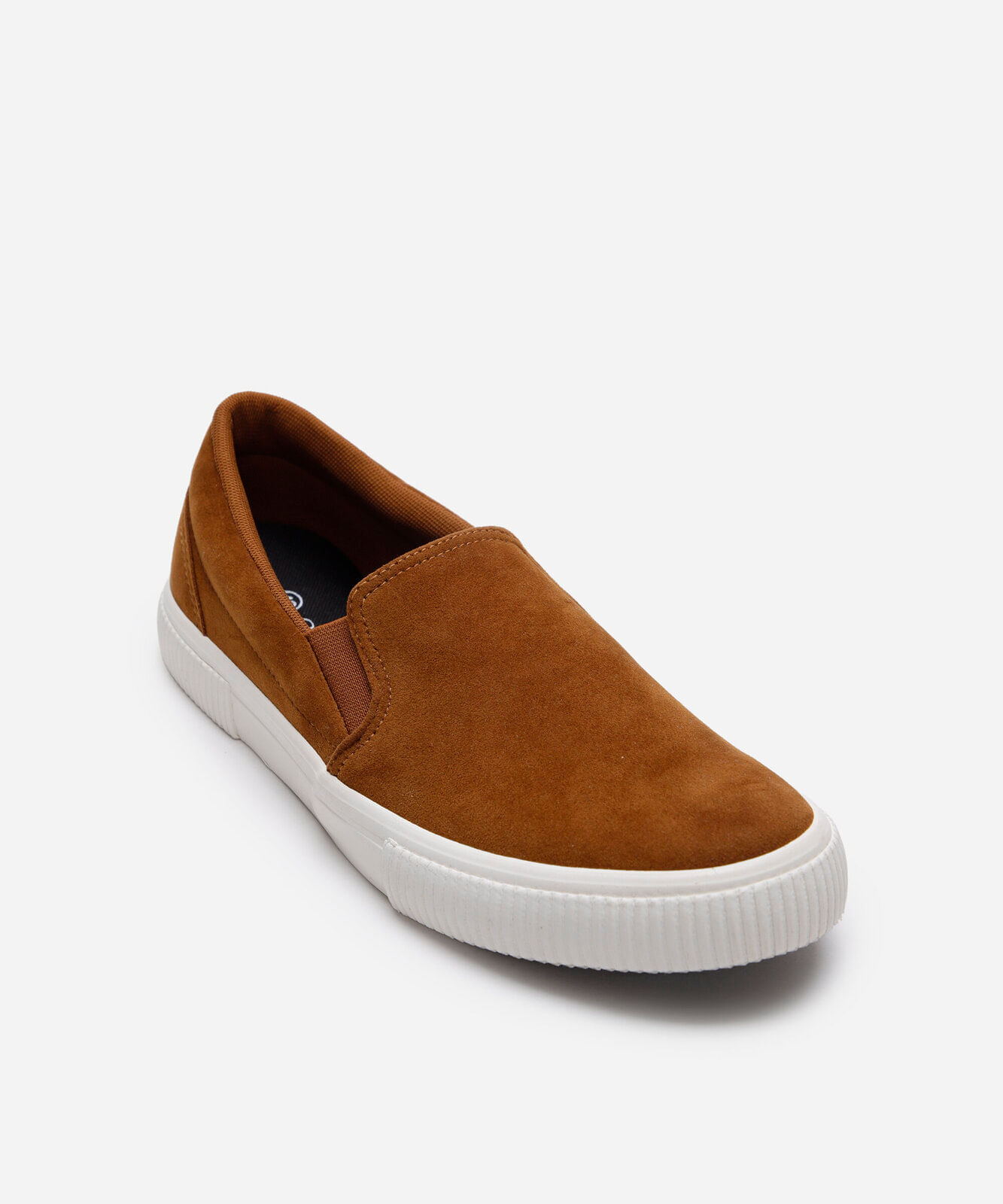 tênis slip on texturizado oneself marrom