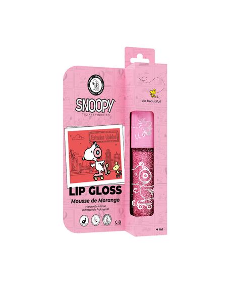kit de beleza sérum facial 30ml gloss labial 4ml e necessaire