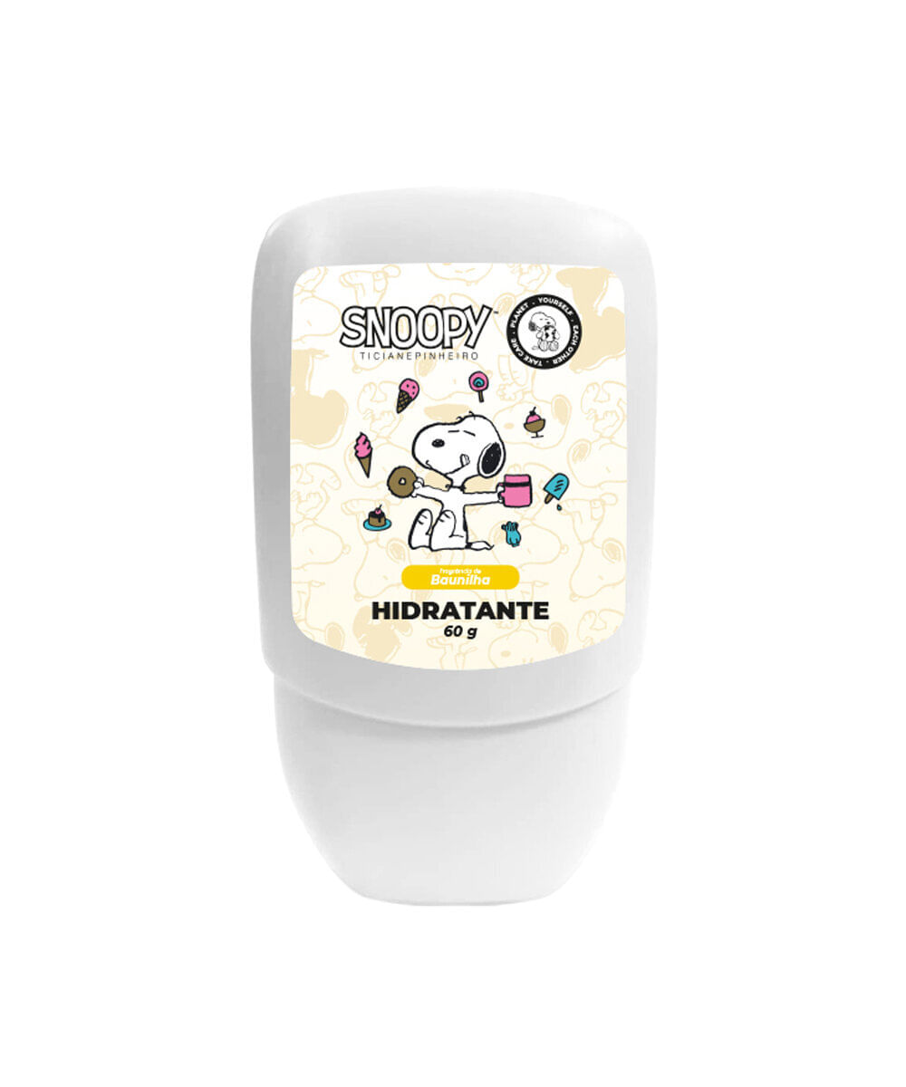 kit de body splash 120ml creme para mãos e corpo 60ml snoopy