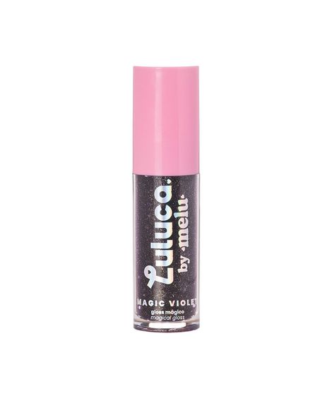 gloss labial luluca by melu mágico magic violet