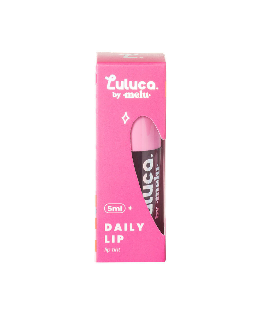 gloss labial luluca by melu daily lip tint vivid violet