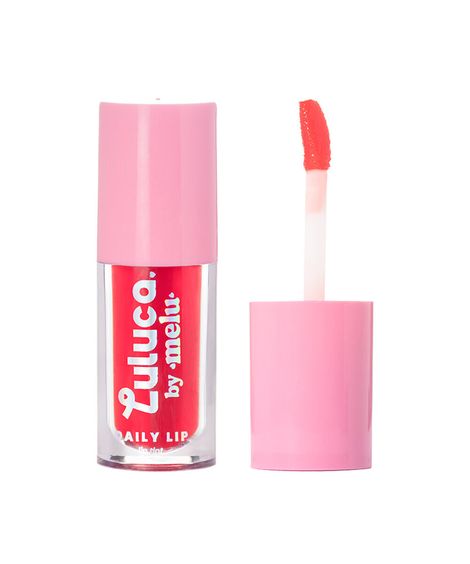 gloss labial luluca by melu daily lip tint sweet rosy