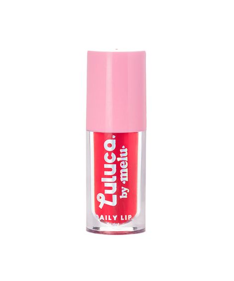 gloss labial luluca by melu daily lip tint sweet rosy