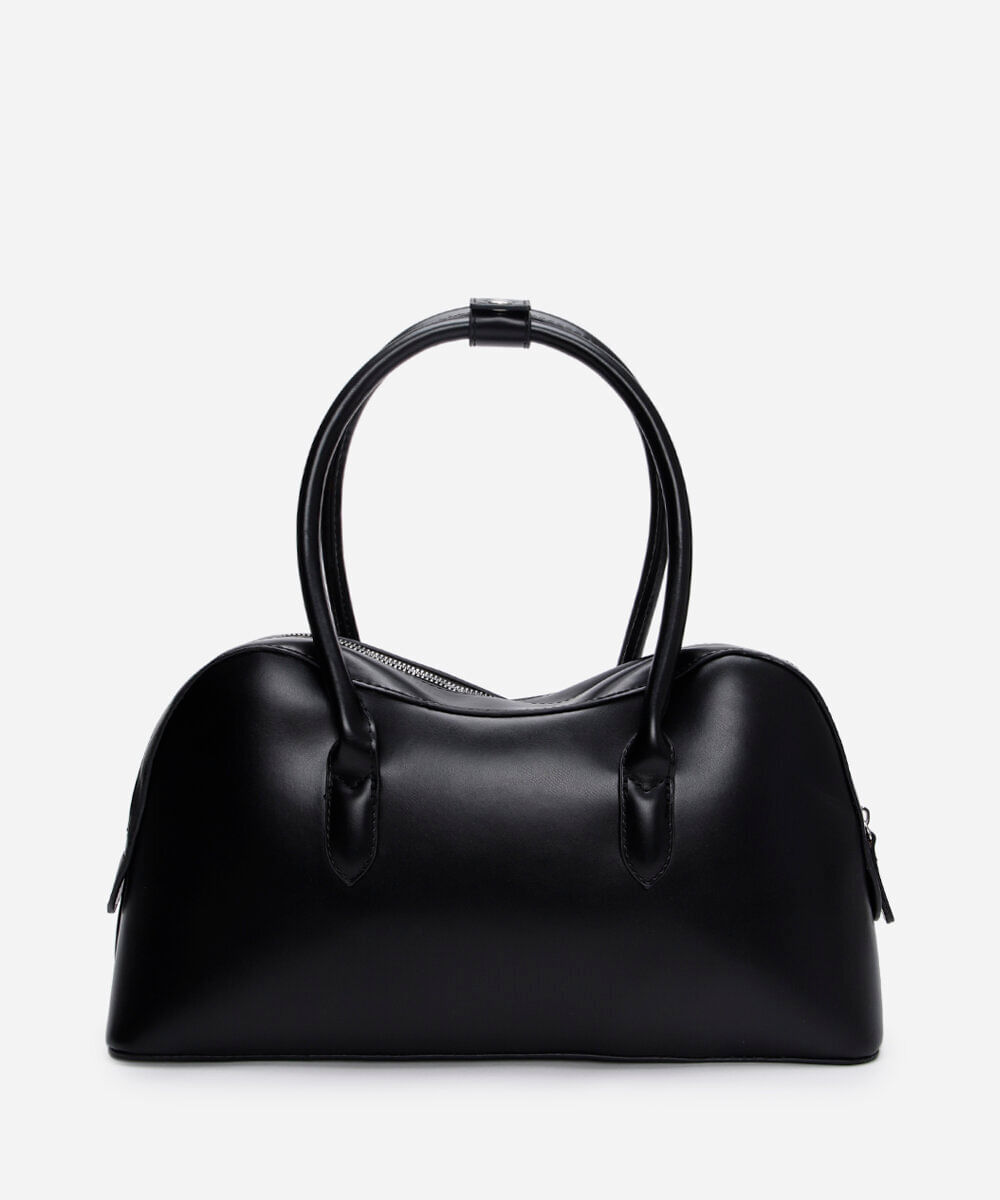 bolsa baguete estruturada mindset preta