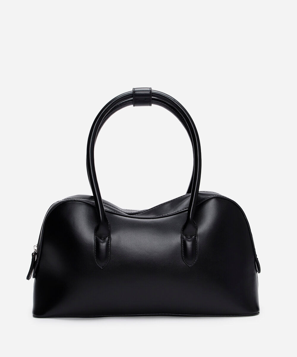 bolsa baguete estruturada mindset preta