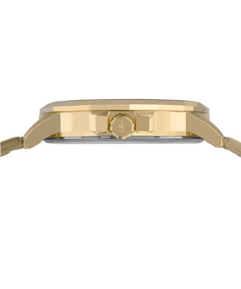 relógio masculino technos analógico calendário 2115uco 1p dourado